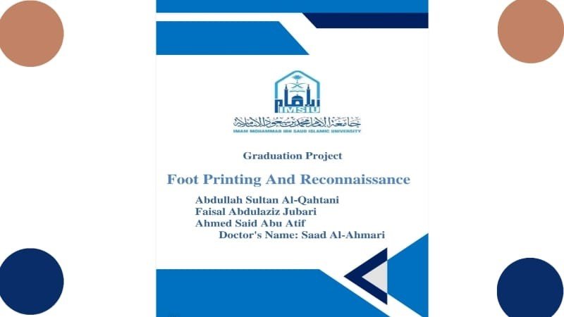 Graduation Project Foot Printing And Reconnaissance